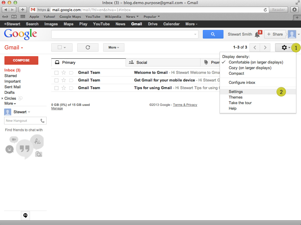 How to setup your domain's email in Gmail